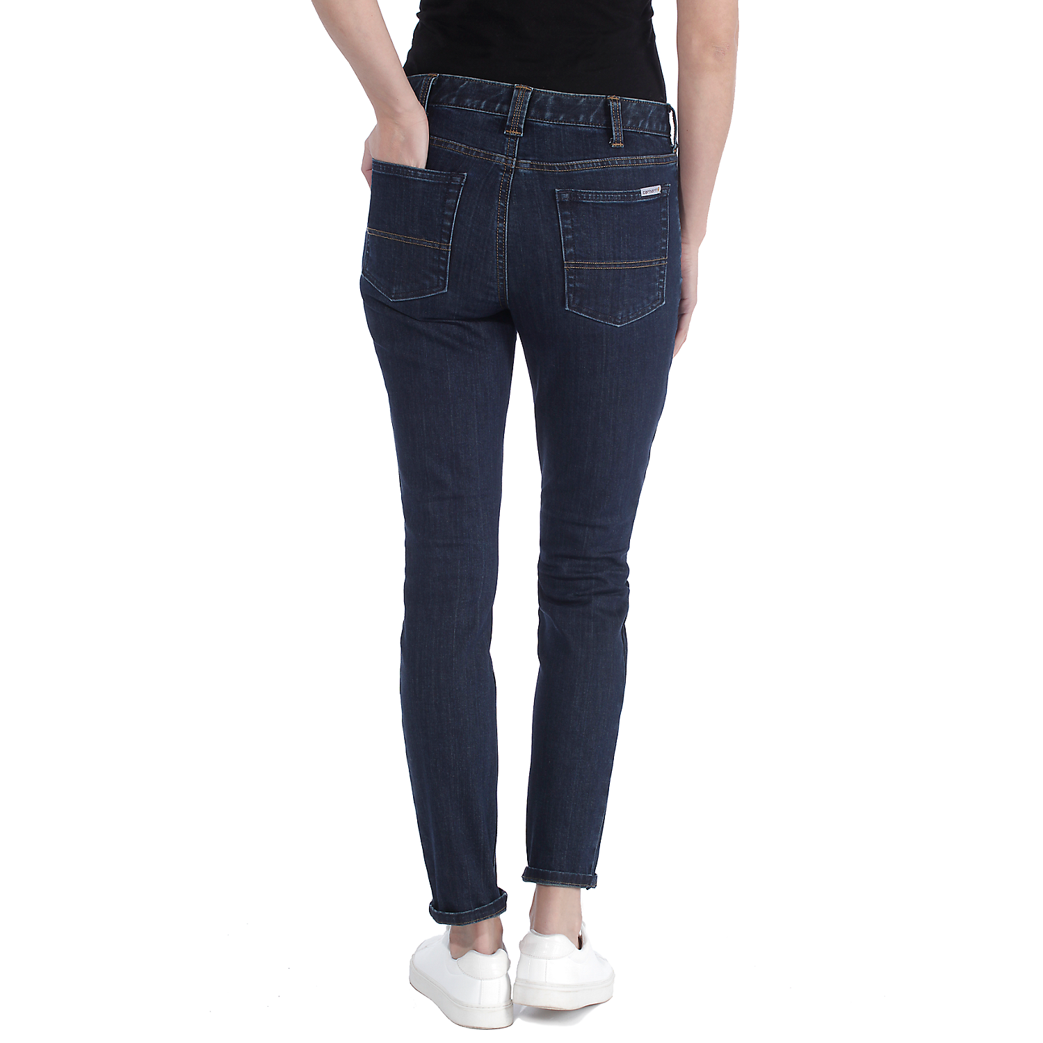 Picture of CARHARTT Slim Fit Layton Skinny Leg Denim 102734 Γυναικείο Παντελόνι 464 - Midnight Sky