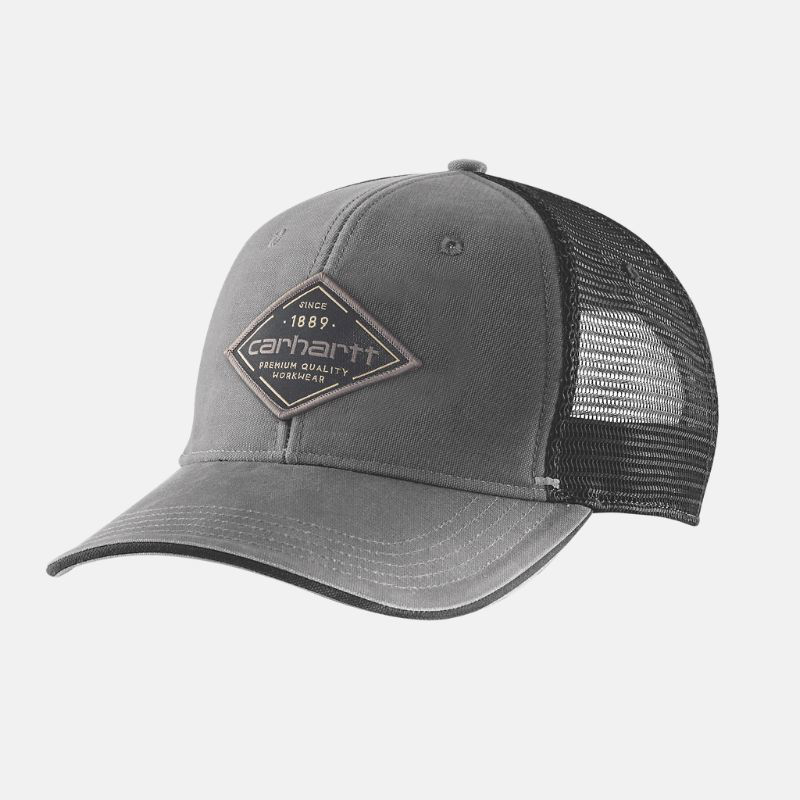 Picture of CARHARTT Force Silvermine Cap 104335 Ανδρικό Καπέλο GVL -Gravel