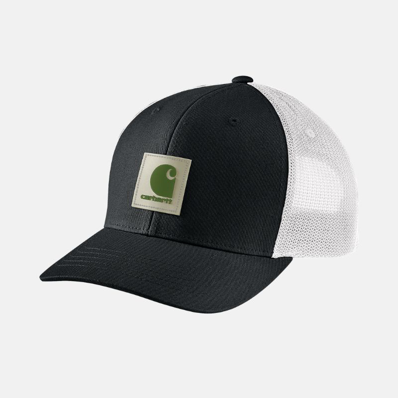 Picture of CARHARTT Rugged Flex Twill Mesh Back Logo Patch Cap 105216 Ανδρικό Καπέλο N24 - Arborvitae