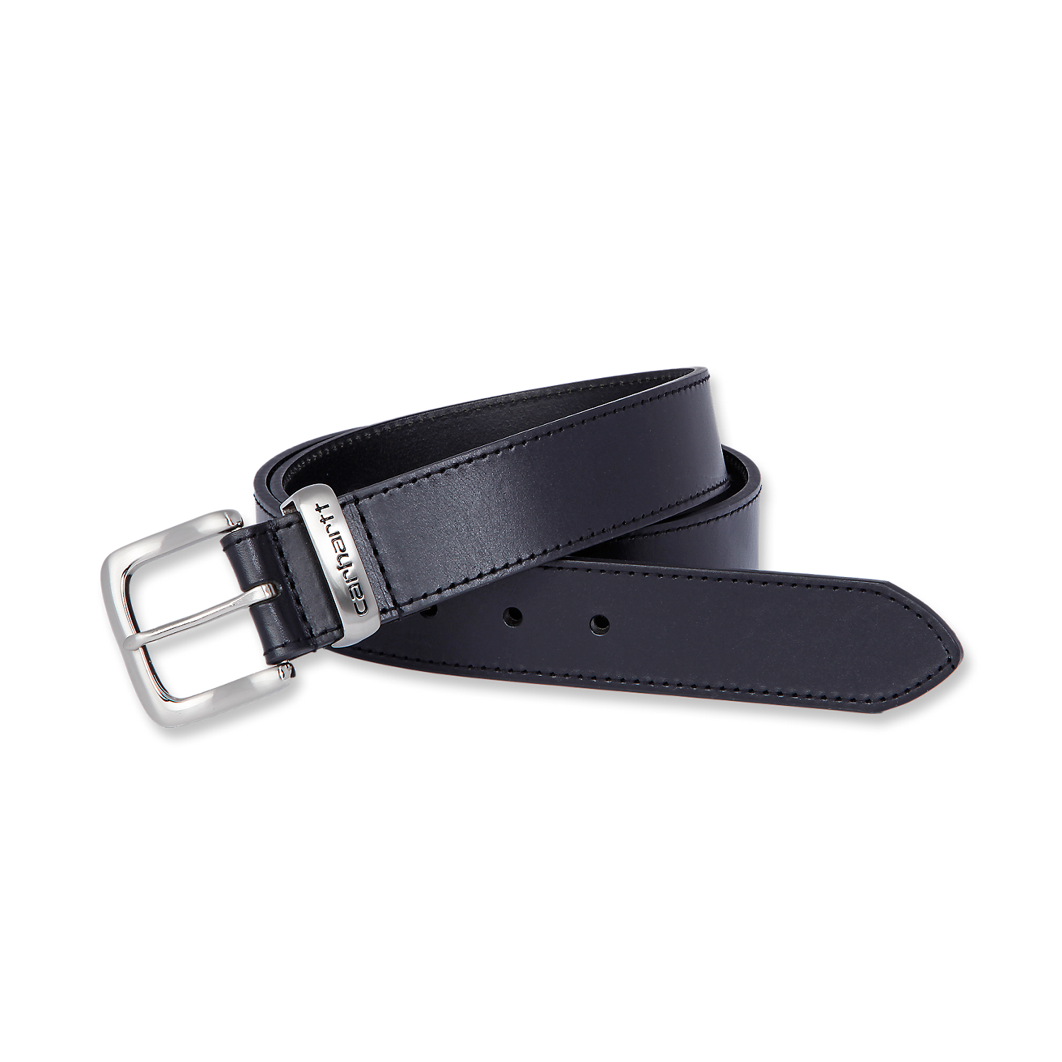 Picture of CARHARTT Burnished Leather Box Buckle Belt A0005511 Ανδρική Ζώνη 001 - Black