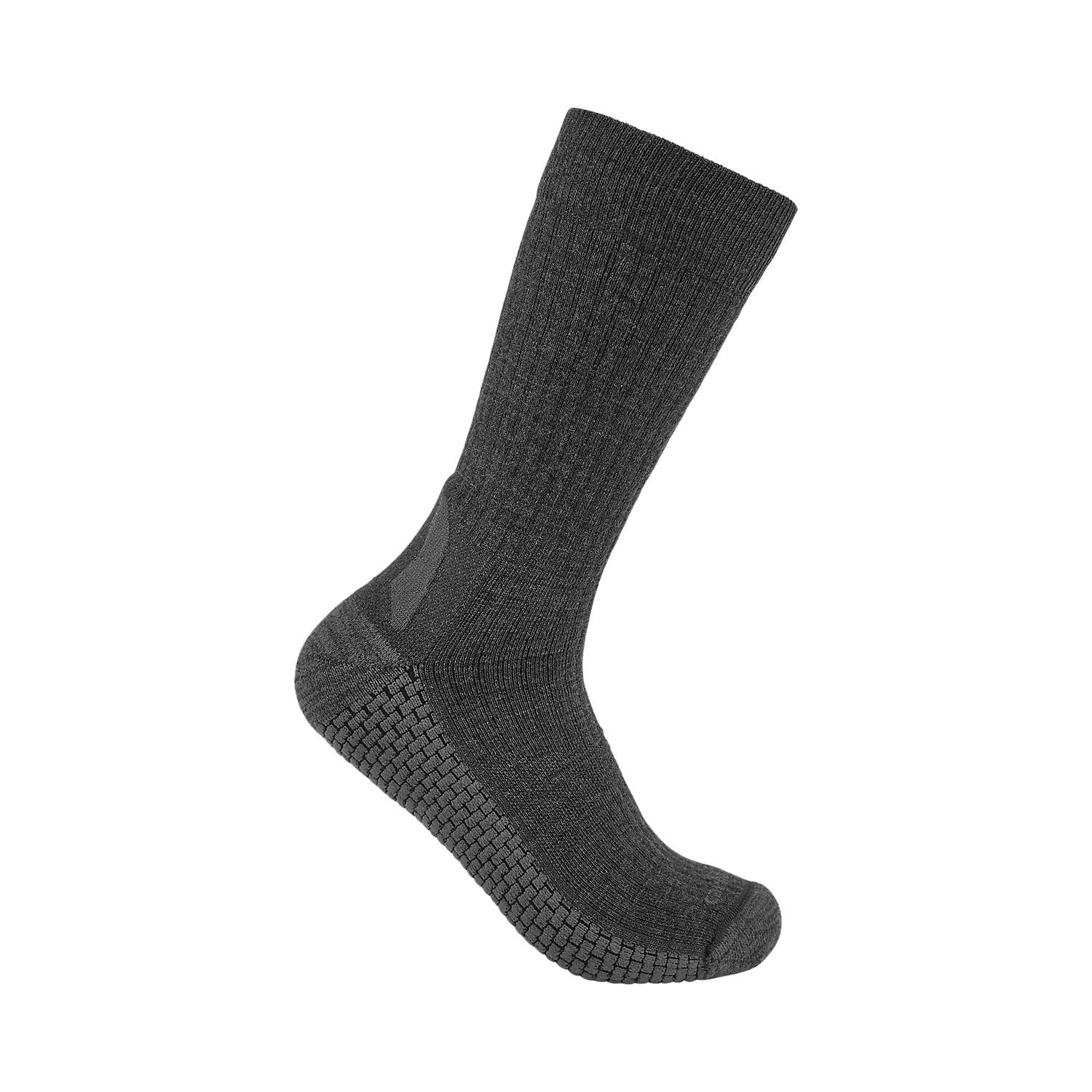 Picture of CARHARTT Force Grid Midweight Synthetic Merino Wool Blend Crew Socks Ανδρικές Κάλτσες 026 - Carbon Heather