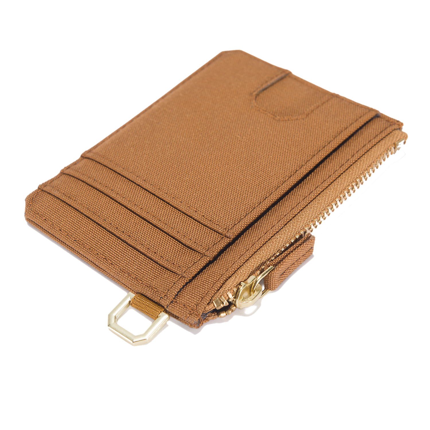 Picture of CARHARTT Nylon Duck Zippered Card Keeper Wallet B0000245 Πορτοφόλι 211 - Carhartt Brown