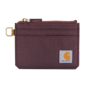 Εικόνα της CARHARTT Nylon Duck Zippered Card Keeper Wallet B0000245 Πορτοφόλι 643 - Deep Wine