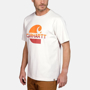 Εικόνα της CARHARTT Heavyweight C Graphic T-Shirt 105908 Ανδρικό Κοντομάνικο W03 - Malt