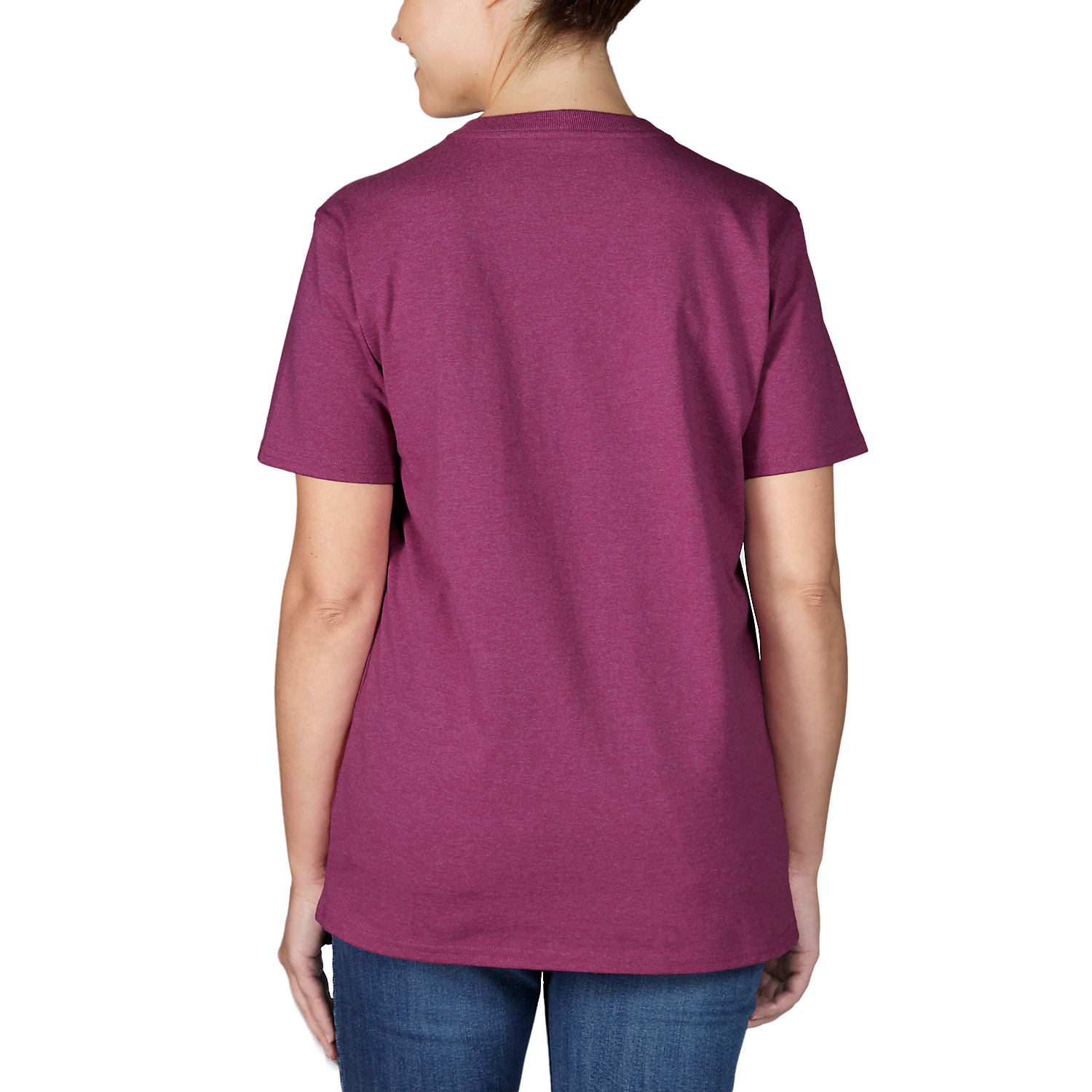 Picture of CARHARTT Loose Fit K87 Pocket T-Shirt 103067 Γυναικείο Κοντομάνικο P40 - Magenta Agate