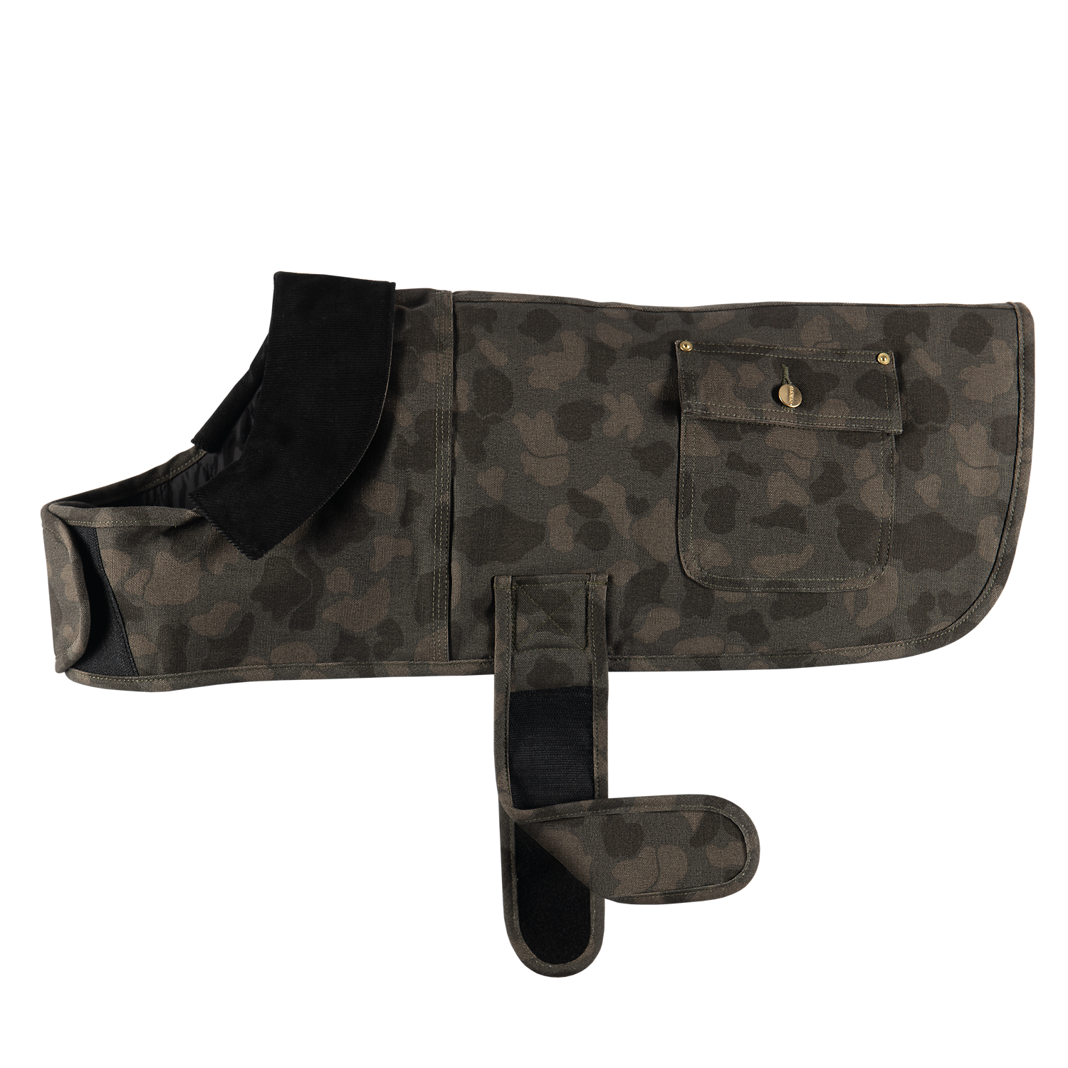 Picture of CARHARTT Firm Duck Insulated Dog Chore Coat P000417 Μπουφάν Σκύλου 901 - Tarmac / Duck Camo