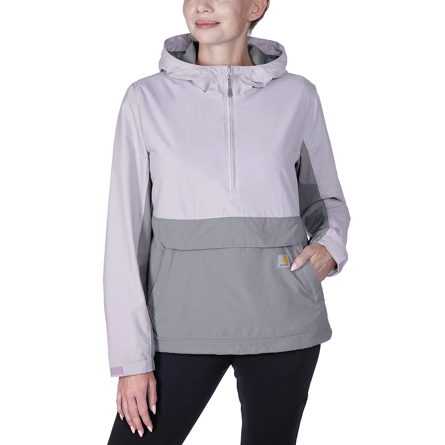 Picture of CARHARTT Rain Defender Loose Fit Lightweight Packable 105861 Anorak Γυναικείο Αδιάβροχο V70 - Lilac Haze / Asphalt