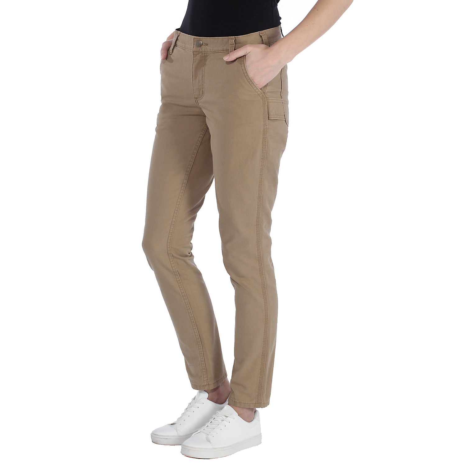 Picture of CARHARTT Slim Fit Crawford Pant 103224 Γυναικείο Παντελόνι 257 - Yukon