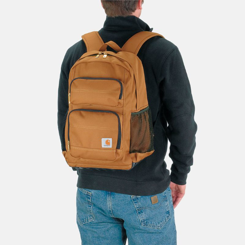 Picture of CARHARTT Single Compartment 27 Ltr Backpack B0000273 Unisex Σακίδιο Πλάτης 211 - Carhartt Brown