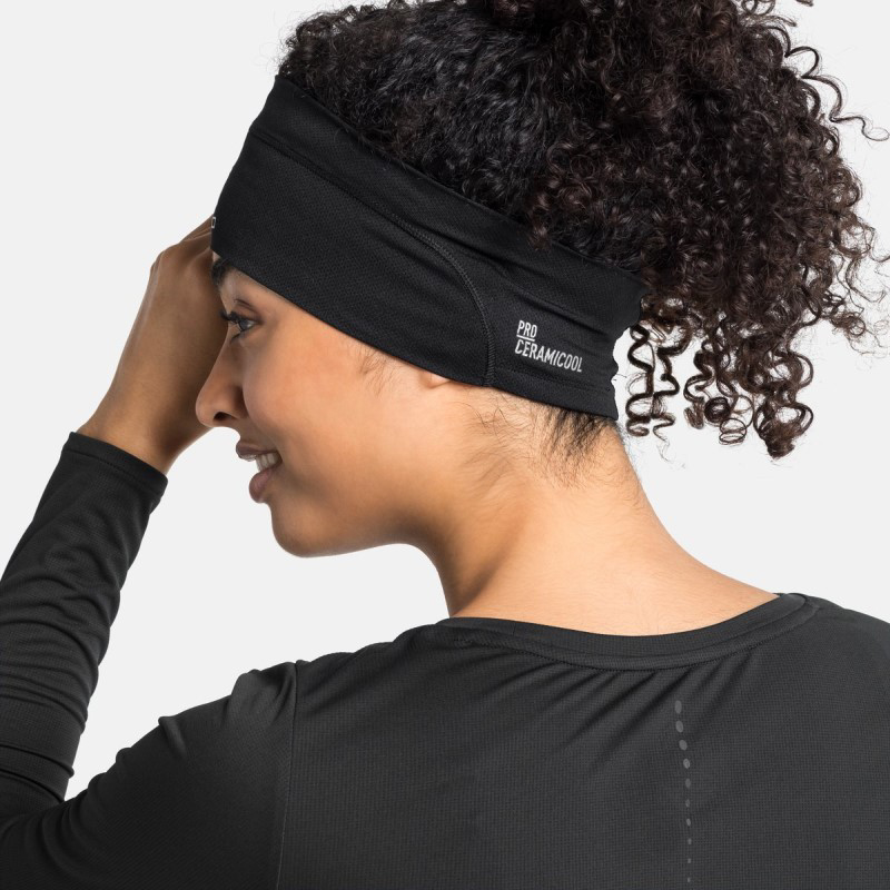 Picture of ODLO Ceramicool Headband Μπαντάνα Unisex 15000 - BLACK