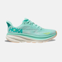 Εικόνα της HOKA Clifton 9 Γυναικεία Παπούτσια Running SMQ-SEAFOAM / AQUA BREEZE