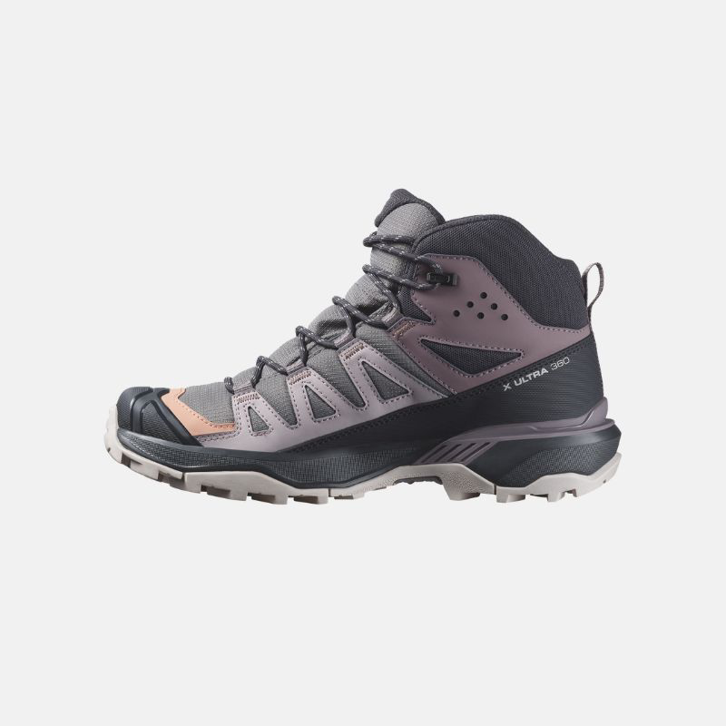 Picture of SALOMON X Ultra 360 Mid Gtx Γυναικεία Παπούτσια Hiking & Outdoor Plum Kitten / Phantom / Cork