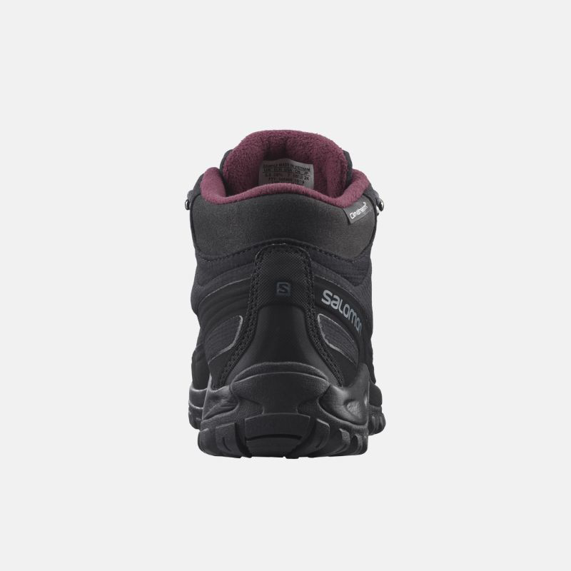 Picture of SALOMON Shelter CS WP Γυναικεία Παπούτσια Hiking Black / Ebony / Wine Tasting