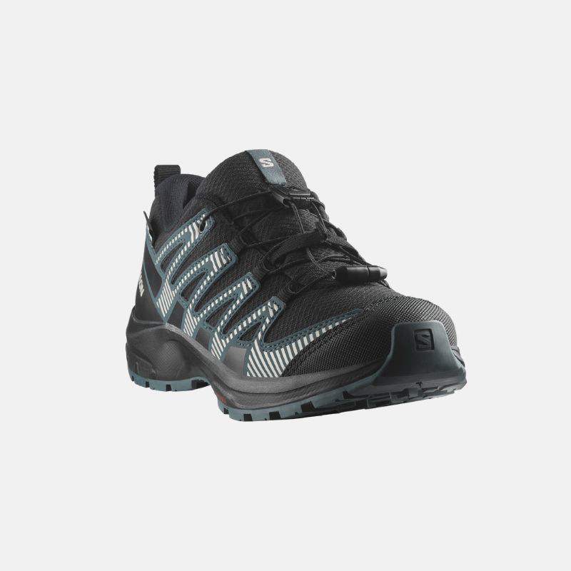 Picture of SALOMON XA Pro V8 WP Παιδικά Παπούτσια Trail Running Black / Phantom / Dark Slate