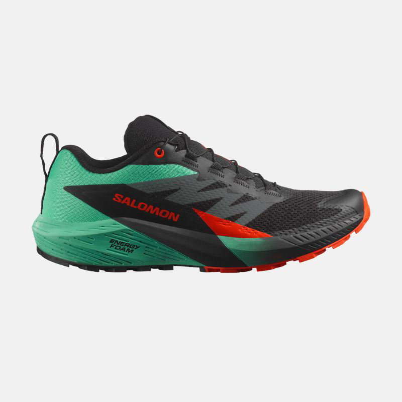 Picture of SALOMON Sense Ride 5 Ανδρικά Παπούτσια Trail Running Black / Bay / Cherry Tomato