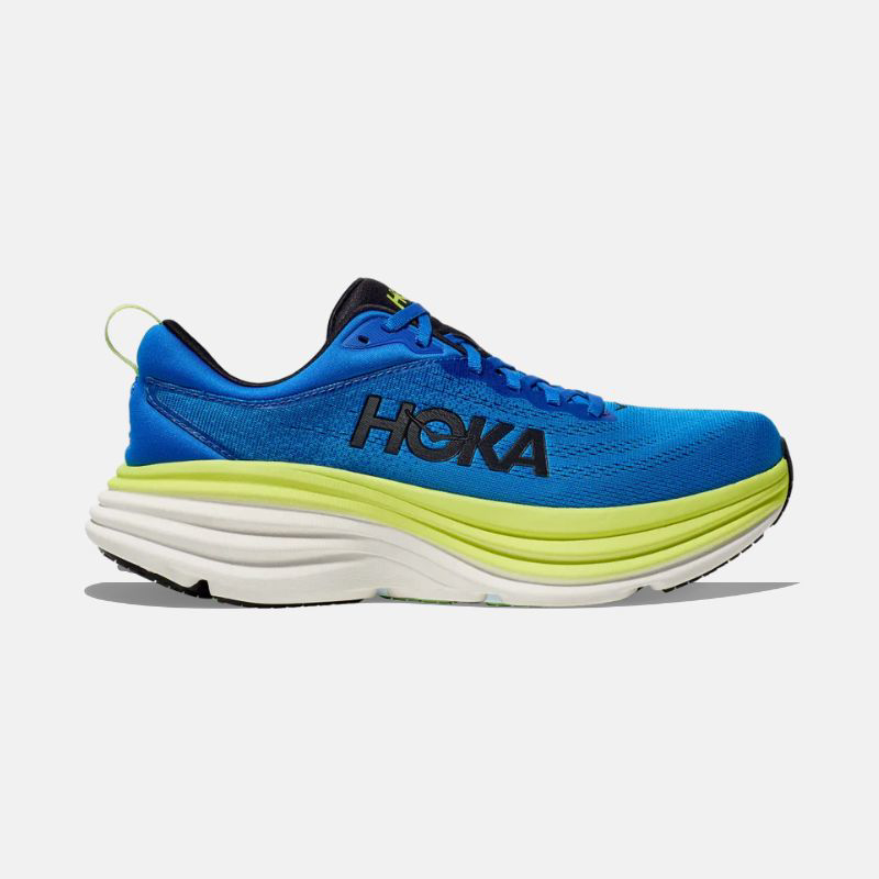 Picture of HOKA Bondi 8 Ανδρικά Παπούτσια Running ELT-ELECTRIC COBALT / LETTUCE