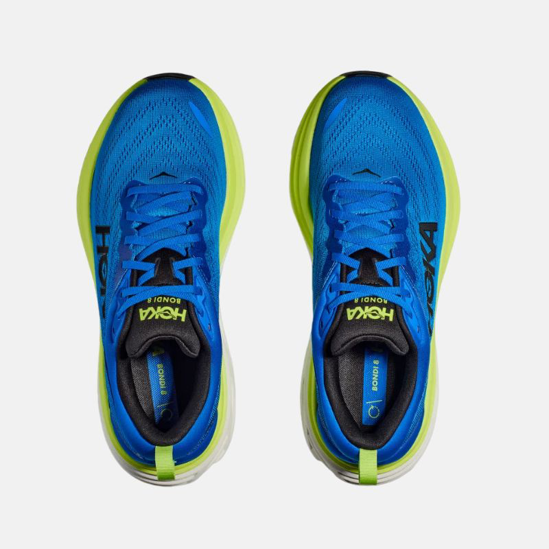 Picture of HOKA Bondi 8 Ανδρικά Παπούτσια Running ELT-ELECTRIC COBALT / LETTUCE