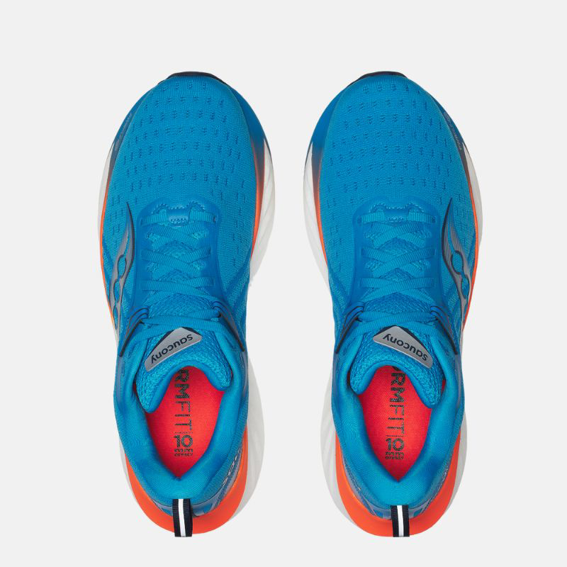 Picture of SAUCONY S20964 Triumph 22 Ανδρικά Παπούτσια Running 217 - Visiblue Pepper