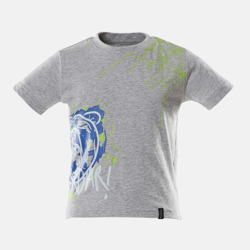 Picture of MASCOT Accelerate T-Shirt for children with print Παιδικό T-Shirt Grey - Flecked