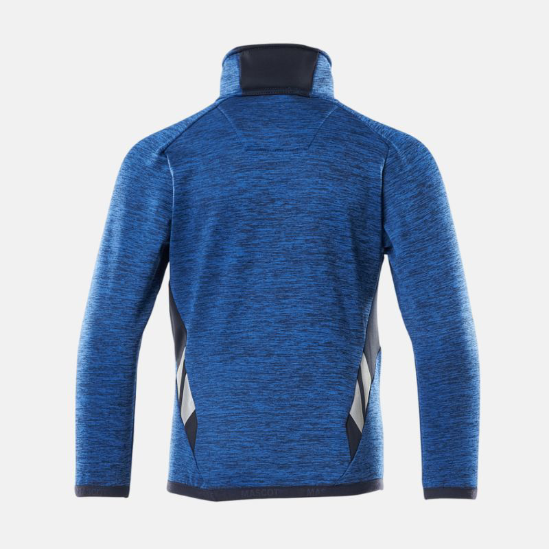 Picture of MASCOT Accelerate Fleece Jumper Half Zip Παιδική Μπλούζα Fleece Azure Blue / Dark Navy