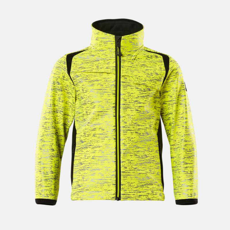 Picture of MASCOT Accelerate Safe Softshell for children with reflectors Παιδικό Softshell 1709 - HV Yellow / Black