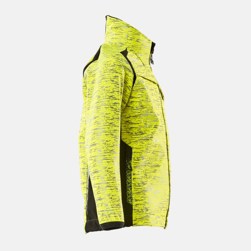 Picture of MASCOT Accelerate Safe Softshell for children with reflectors Παιδικό Softshell 1709 - HV Yellow / Black