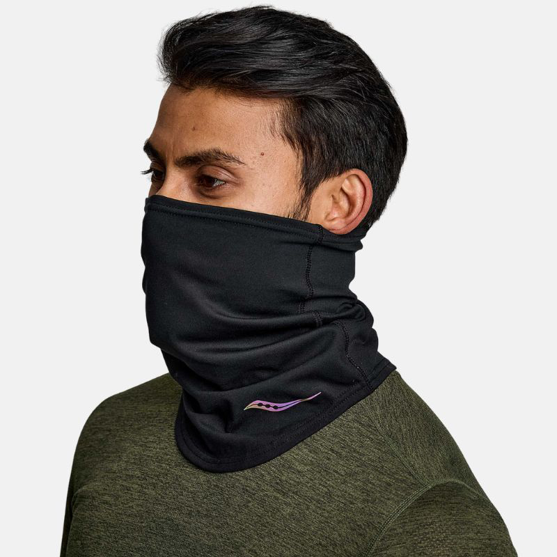 Picture of SAUCONY SAU800034 Solistice Hurricane Neck Gaiter Unisex Περιλαίμιο - Buff BK - BLACK