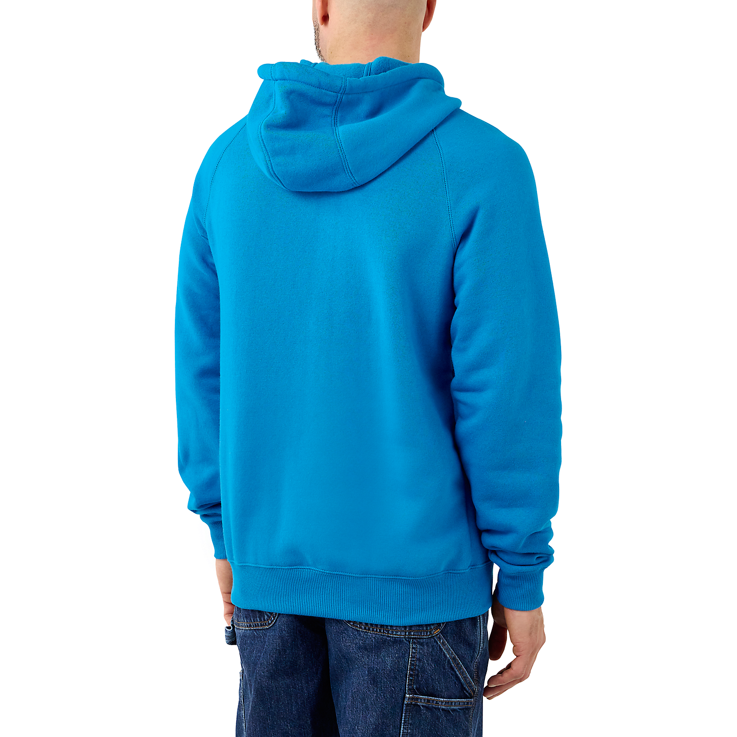 Picture of CARHARTT Force Relaxed Fit Lightweight Logo Graphic Sweatshirt 105569 Ανδρικό Φούτερ με κουκούλα H71 - Marine Blue