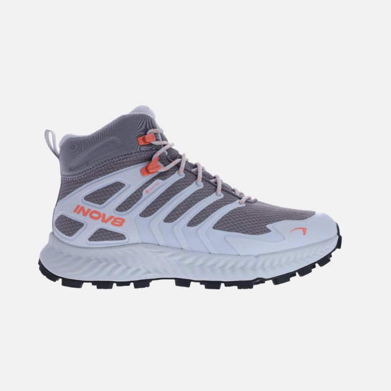 Picture of INOV8 Roclite Mid Gtx Γυναικεία Παπούτσια Outdoor GYLGCO - Grey/Light Grey/Coral