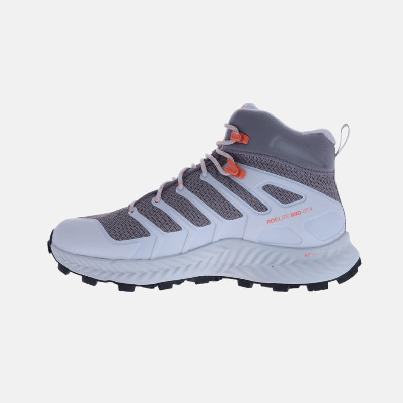 Picture of INOV8 Roclite Mid Gtx Γυναικεία Παπούτσια Outdoor GYLGCO - Grey/Light Grey/Coral