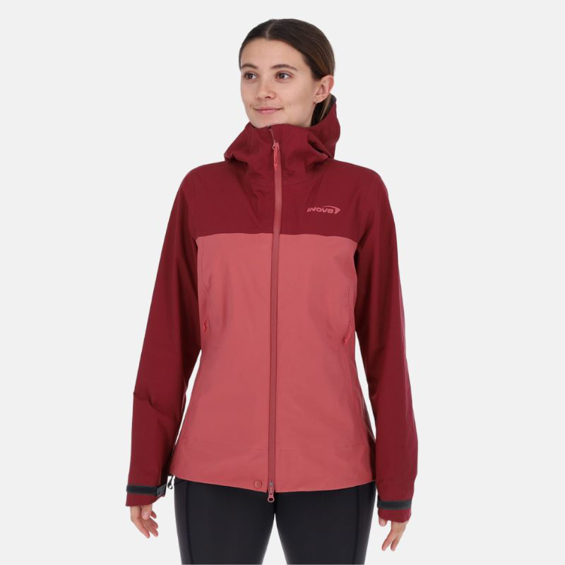 Picture of INOV8 VentureLite Jacket FZ W Γυναικείο Μπουφάν Outdoor BUDE - Burgundy/Dusty Rose