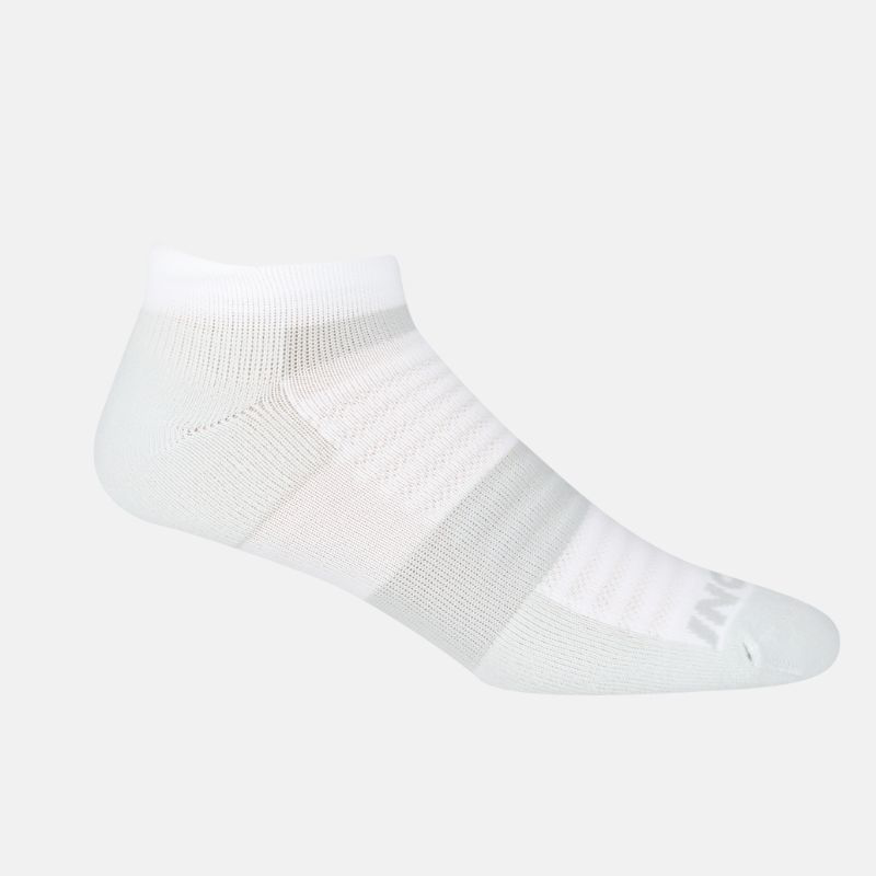 Picture of INOV8 Active Low Socks Unisex Κάλτσες Τρεξίματος WHLG - White / Light Grey