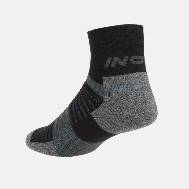 Picture of INOV8 Active Mιd Socks Unisex Κάλτσες Τρεξίματος BK - Black