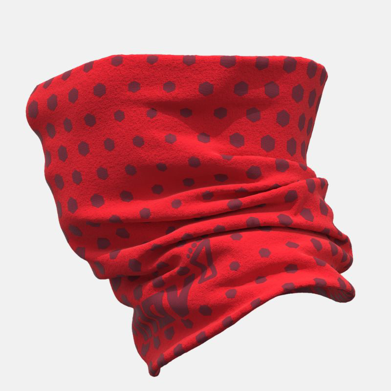 Picture of INOV8 Snood Unisex Περιλαίμιο - Buff BLRD - Blue/Red