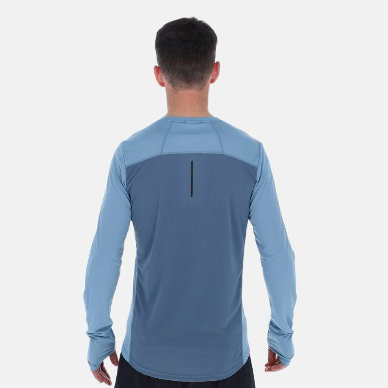 Picture of INOV8 Performance LS T-Shirt Ανδρική μπλούζα τρεξίματος BGST - Blue Grey/Slate