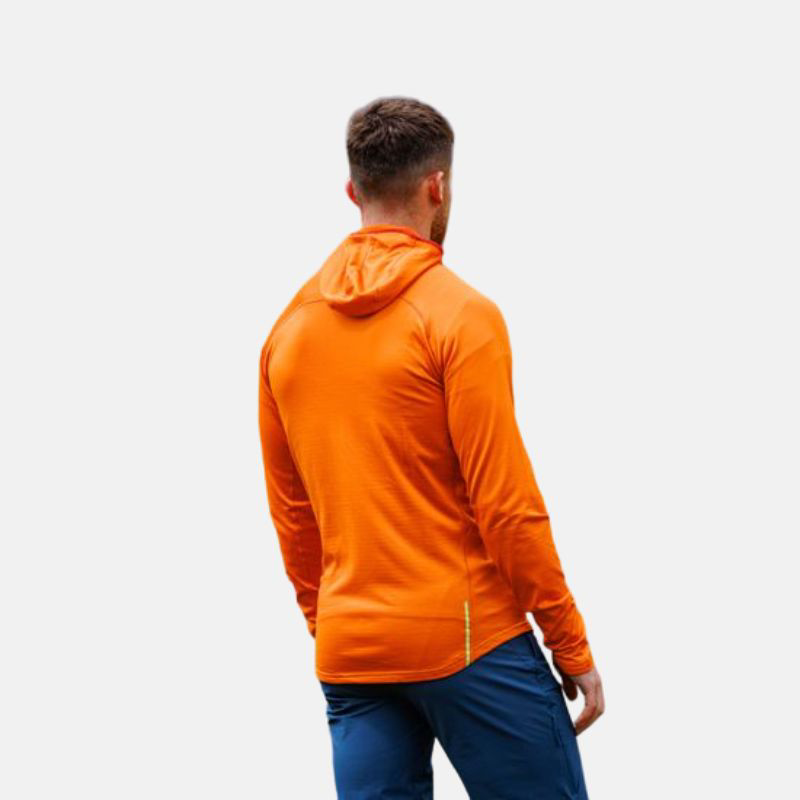 Picture of INOV8 VentureLite Mid Hoodie FZ M Ανδρική Ζακέτα με κουκούλα OR - Orange