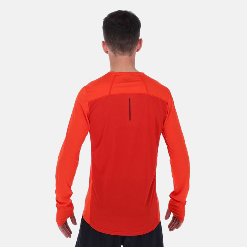 Picture of INOV8 Performance LS T-Shirt Ανδρική μπλούζα τρεξίματος FRRD - Fiery Red/Red