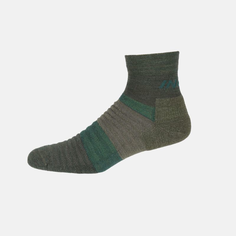 Picture of INOV8 Merino Mid Socks Unisex Κάλτσες DNMG - Dark Green/Melange