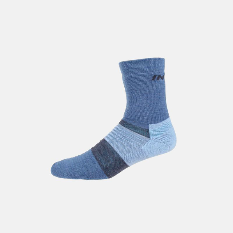 Picture of INOV8 Merino High Socks Unisex Κάλτσες NYMG - Navy/Melange