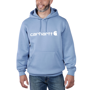 Εικόνα της CARHARTT Loose Fit Midweight Logo Graphic Sweatshirt 100074 Ανδρικό Φούτερ με κουκούλα HD0 - Skystone