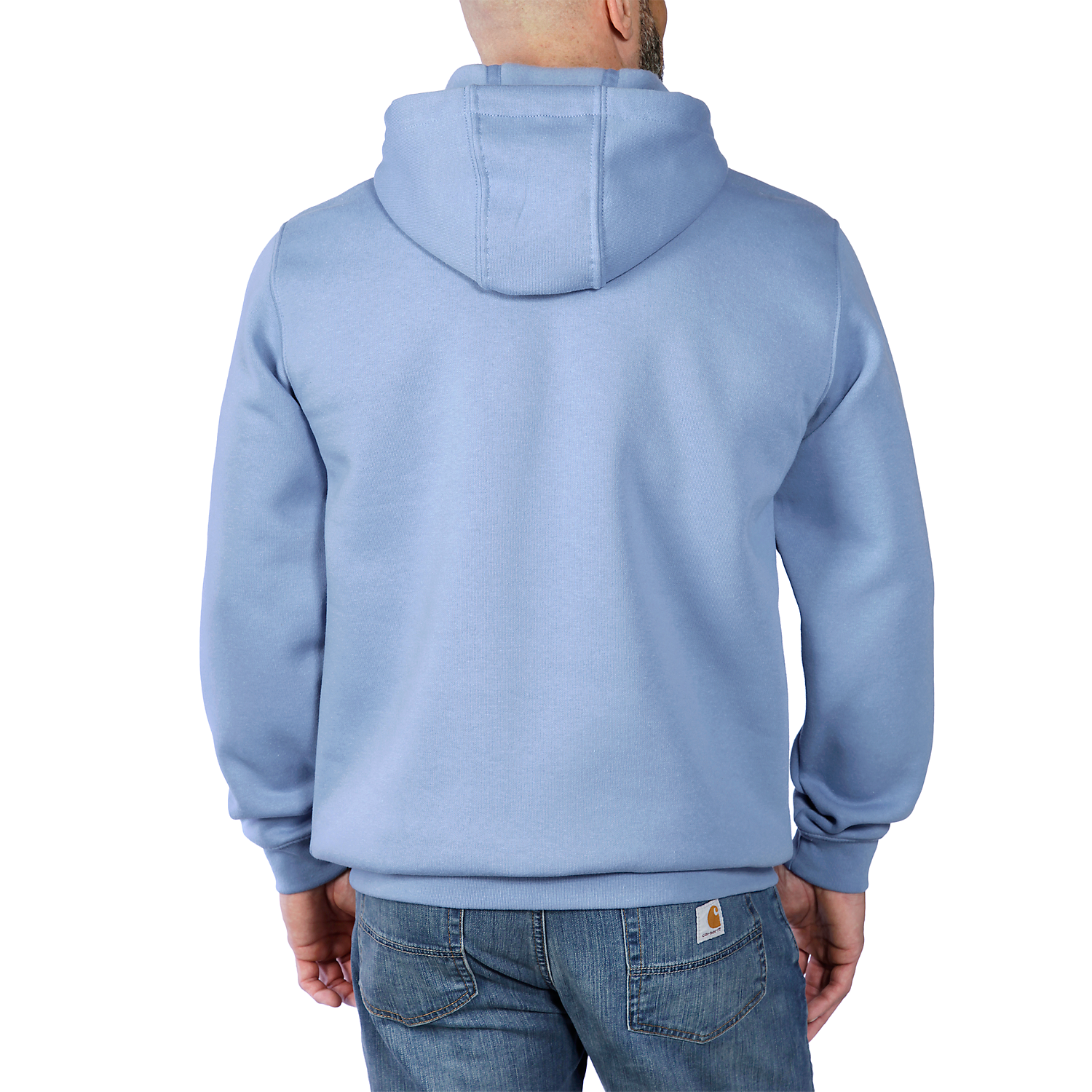 Picture of CARHARTT Loose Fit Midweight Logo Graphic Sweatshirt 100074 Ανδρικό Φούτερ με κουκούλα HD0 - Skystone