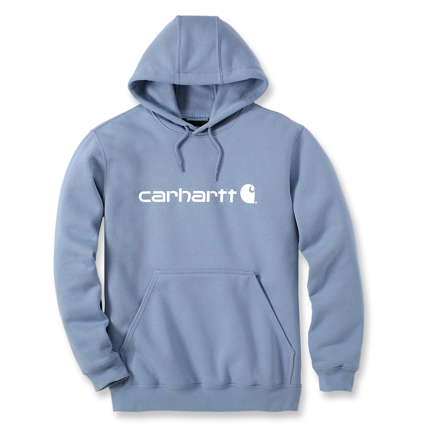 Picture of CARHARTT Loose Fit Midweight Logo Graphic Sweatshirt 100074 Ανδρικό Φούτερ με κουκούλα HD0 - Skystone