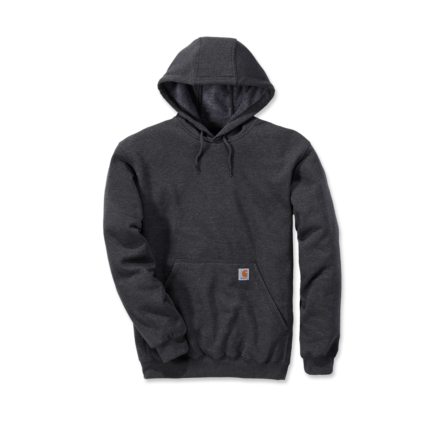 Picture of CARHARTT Loose Fit Midweight Sweatshirt K121 Ανδρικό Φούτερ με κουκούλα 026 - Carbon Heather