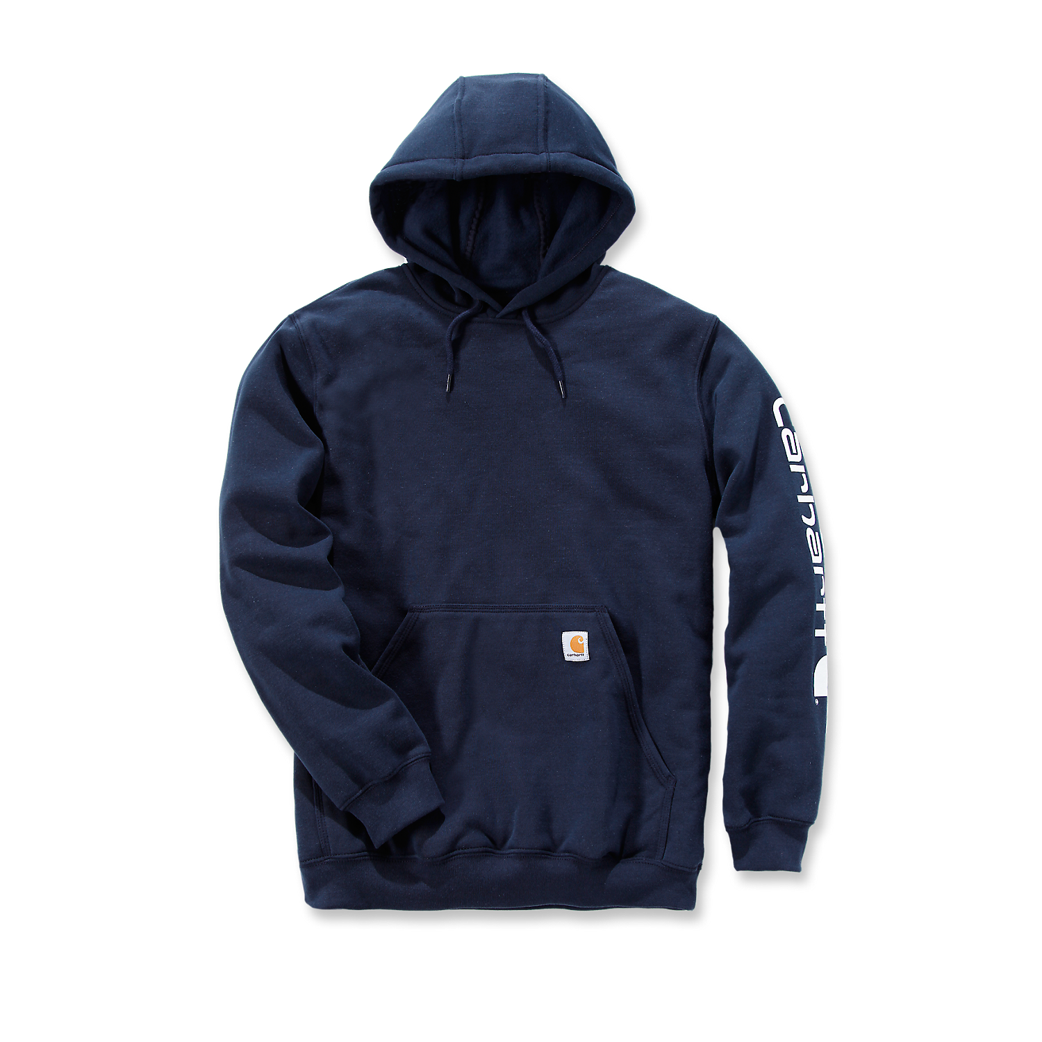 Picture of CARHARTT Loose Fit Midweight Logo Sleeve Graphic Sweatshirt K288 Ανδρικό Φούτερ με κουκούλα 472 - Navy