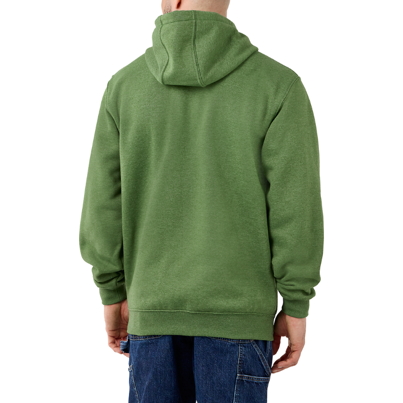 Picture of CARHARTT Loose Fit Midweight Logo Sleeve Graphic Sweatshirt K288 Ανδρικό Φούτερ με κουκούλα L01 - Arborvitae Heather