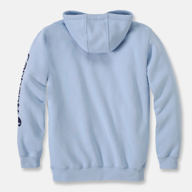 Picture of CARHARTT Loose Fit Midweight Logo Sleeve Graphic Sweatshirt K288 Ανδρικό Φούτερ με κουκούλα HA9 - Moonstone