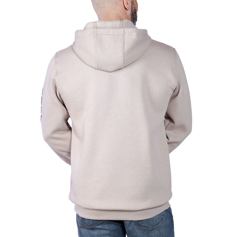 Picture of CARHARTT Loose Fit Midweight Logo Sleeve Graphic Sweatshirt K288 Ανδρικό Φούτερ με κουκούλα V61 - Mink