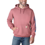 Εικόνα της CARHARTT Loose Fit Midweight Logo Sleeve Graphic Sweatshirt K288 Ανδρικό Φούτερ με κουκούλα R96 - Apple Butter Heather