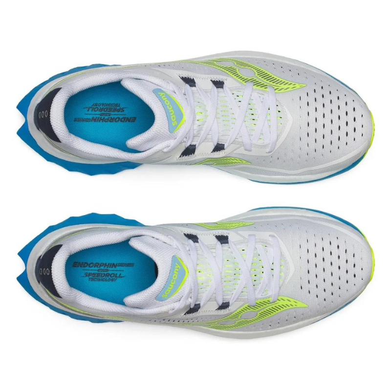 Picture of SAUCONY S20940 Endorphin Speed 4 Ανδρικά Παπούτσια Running 222 - White Viziblue Blanc