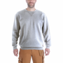 Εικόνα της CARHARTT Relaxed Fit Midweight Crewneck Sweatshirt K124 Ανδρικό Φούτερ HGY - Heather Grey